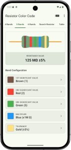 Screenshot Resistor & SMD Code Calculator Mod APK