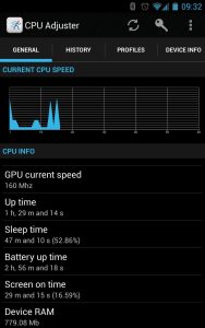 Screenshot CPU Adjuster Mod APK