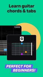 Screenshot Yousician: Learn Guitar & Bass Mod APK