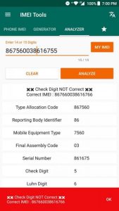 Screenshot IMEI Tools Mod APK