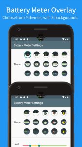 Screenshot Battery Meter Overlay Mod APK