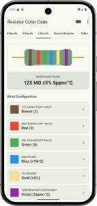 Screenshot Resistor & SMD Code Calculator Mod APK
