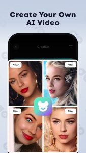 Screenshot FaceMagic: AI Videos & Photos Mod APK