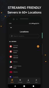 Screenshot VPNhub: Unlimited & Secure Mod APK
