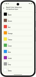 Screenshot Resistor & SMD Code Calculator Mod APK