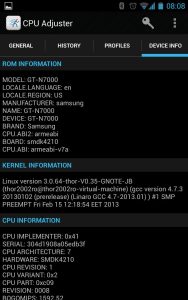 Screenshot CPU Adjuster Mod APK
