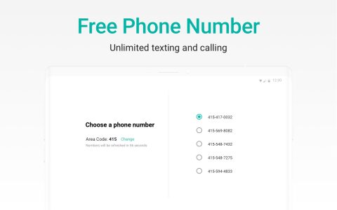 Screenshot 2ndLine Mod APK