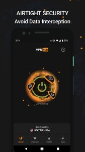 Screenshot VPNhub: Unlimited & Secure Mod APK