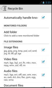 Screenshot Recycle Bin Mod APK