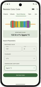 Screenshot Resistor & SMD Code Calculator Mod APK