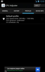 Screenshot CPU Adjuster Mod APK
