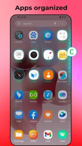 Screenshot One S Launcher Mod APK