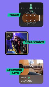 Screenshot Yousician: Learn Guitar & Bass Mod APK
