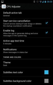 Screenshot CPU Adjuster Mod APK