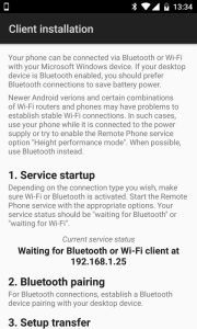 Screenshot Remote Phone Call Mod APK