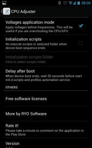 Screenshot CPU Adjuster Mod APK