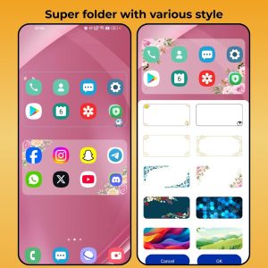 Screenshot One S Launcher Mod APK