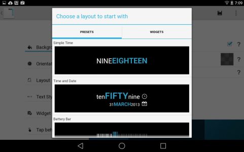 Screenshot Minimalistic Text: Widgets Mod APK