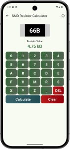 Screenshot Resistor & SMD Code Calculator Mod APK