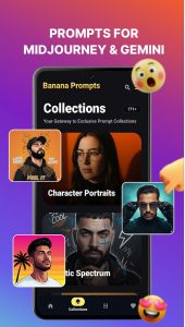 Screenshot Nano Banana AI Image Prompt Mod APK
