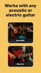 Screenshot Yousician: Learn Guitar & Bass Mod APK
