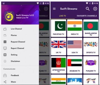 Screenshot Swift Streamz Mod APK