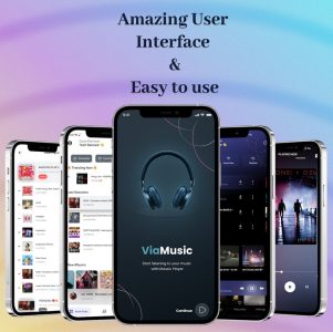 Screenshot ViaMusic MP3 Music Player App Mod APK