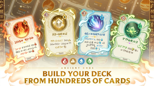 Screenshot Ancient Gods Card Battle RPG Mod APK