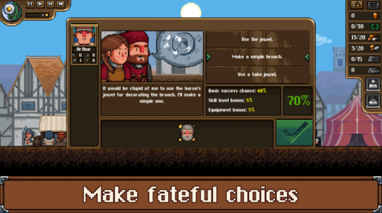 Screenshot Anvil saga: forge simulator Mod APK