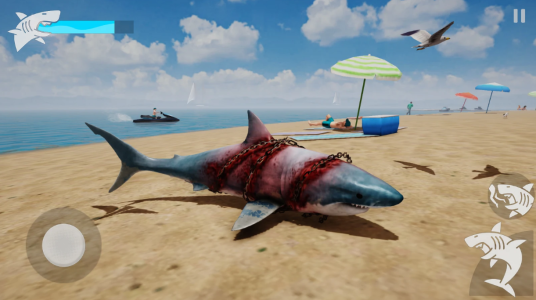 Screenshot Shark Ravage: Shark Simulator Mod APK