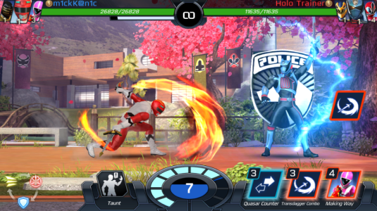 Screenshot Power Rangers: Legacy Wars Mod APK