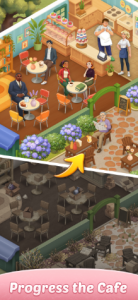 Screenshot Corner cafe : Merge & Cook Mod APK