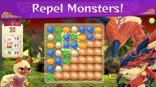 Screenshot Monster Hunter Puzzles Mod APK