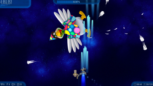 Screenshot Chicken Invaders 5 Mod APK