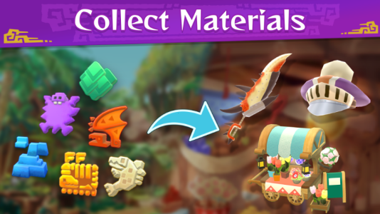 Screenshot Monster Hunter Puzzles Mod APK
