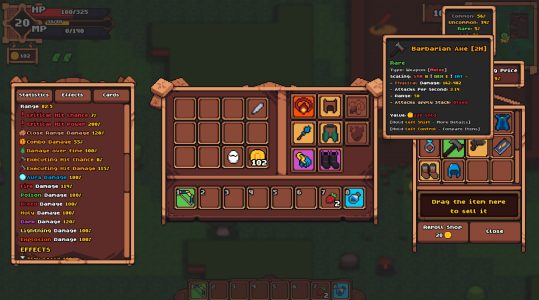 Screenshot DunHero: Action Roguelike Mod APK