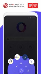 Screenshot Opera Touch Mod APK