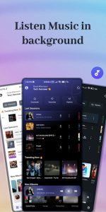 Screenshot ViaMusic MP3 Music Player App Mod APK