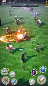 Screenshot Sole Survivor Samurai Online Mod APK