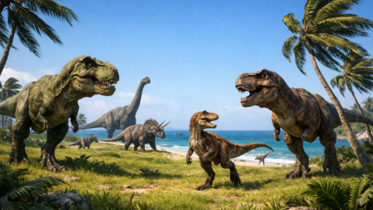 Screenshot Primal Dino Beast Clash Sim Mod APK