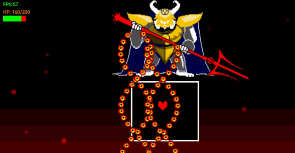 Screenshot BattleTale boss fight fangame Mod APK