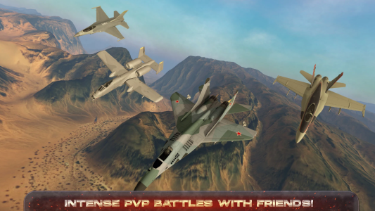 Screenshot AeroMayhem PvP: Air Combat Ace Mod APK