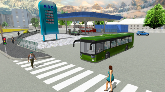 Screenshot Bus Simulator 3D Big Cities Mod APK