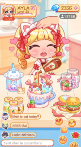 Screenshot Ayla Mukbang - Cooking ASMR Mod APK