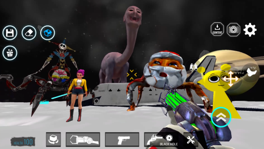 Screenshot Sandbox In Space Mod APK