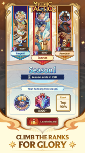Screenshot Mythic Tactics: Battleground Mod APK