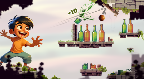 Screenshot Bottle Shooting Mod APK