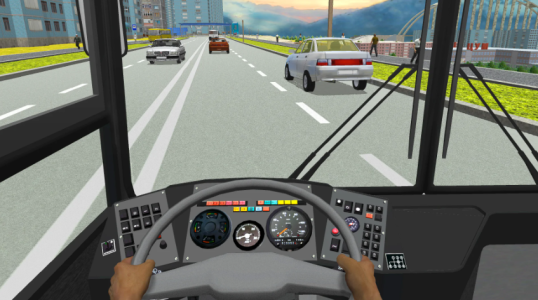 Screenshot Bus Simulator 3D Big Cities Mod APK