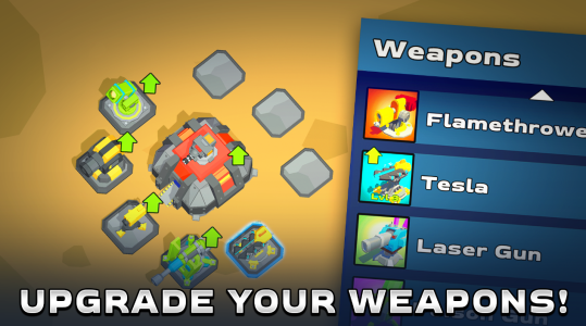 Screenshot Mega alien siege: Turret base Mod APK