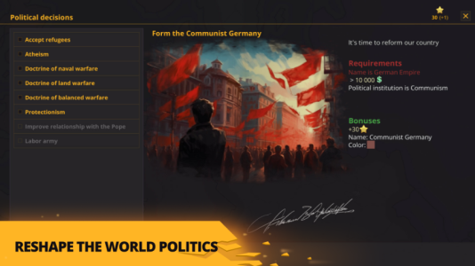 Screenshot Warnament Grand Strategy Mod APK